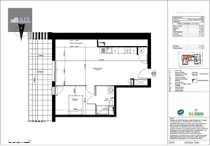 appartement à la vente -   83230  BORMES-LES-MIMOSAS, surface 48 m2 vente appartement - APR723058